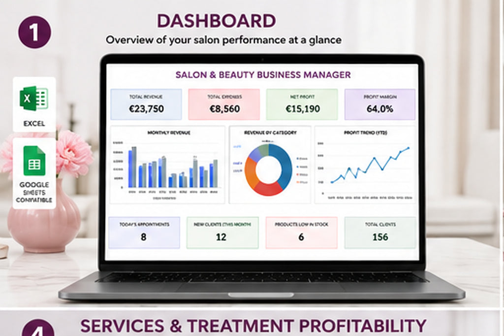 Beauty salon Business Manager