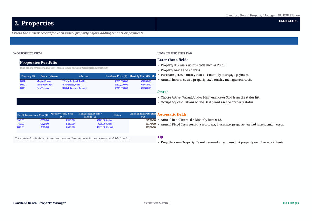 Rental Property Tracker