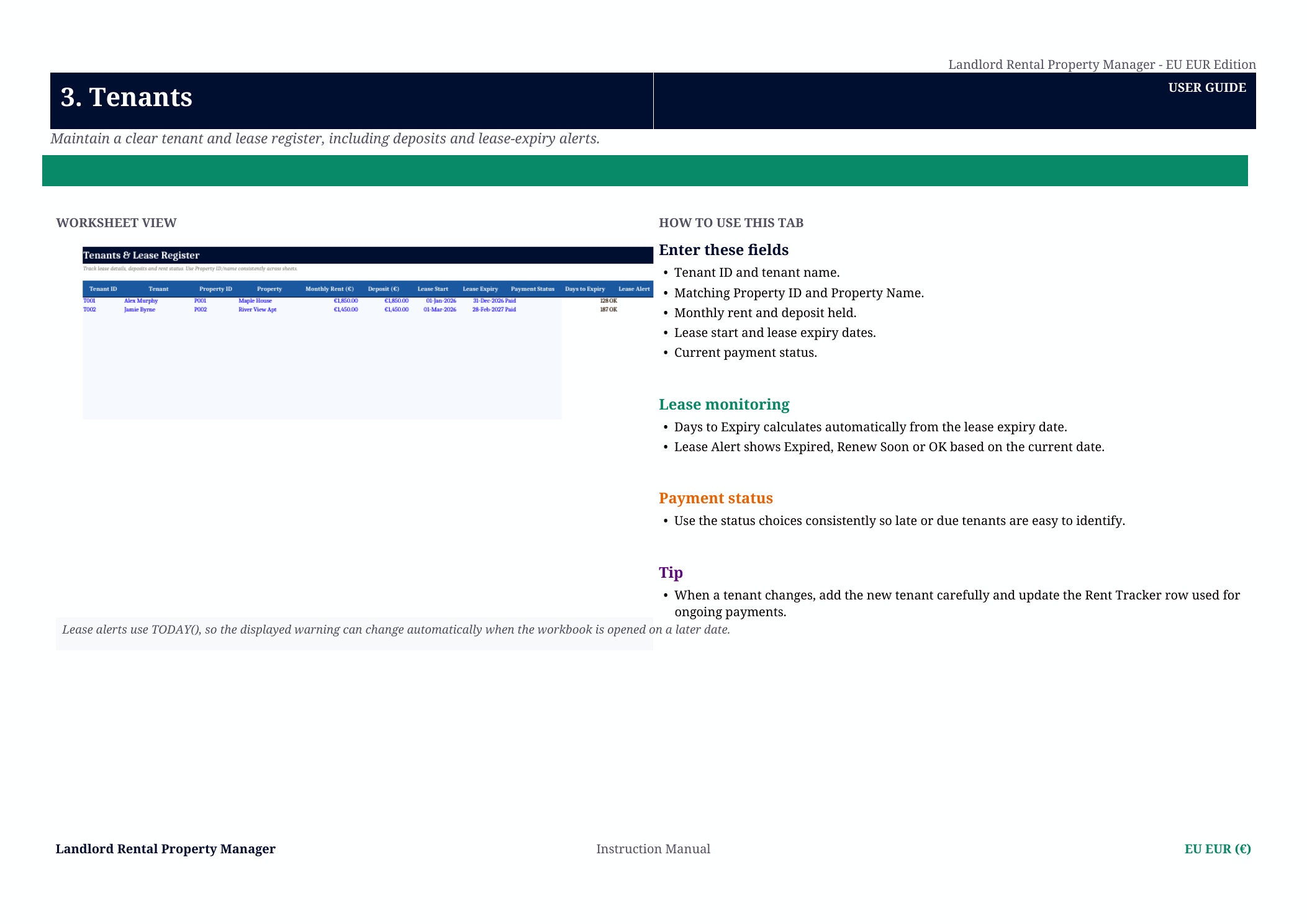 Rental Property Tracker