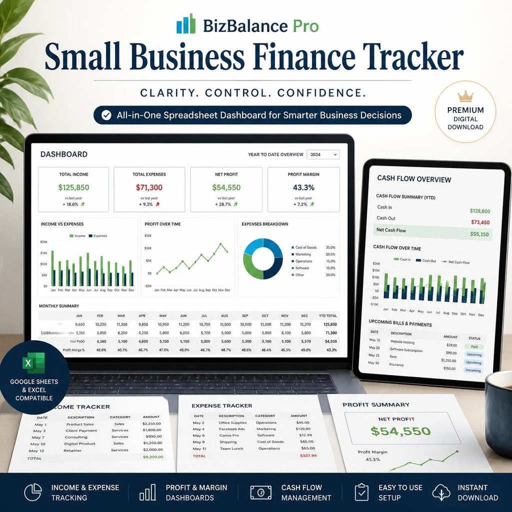 Small Business Finance Tracker