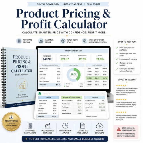 Product Pricing Profit Calculator