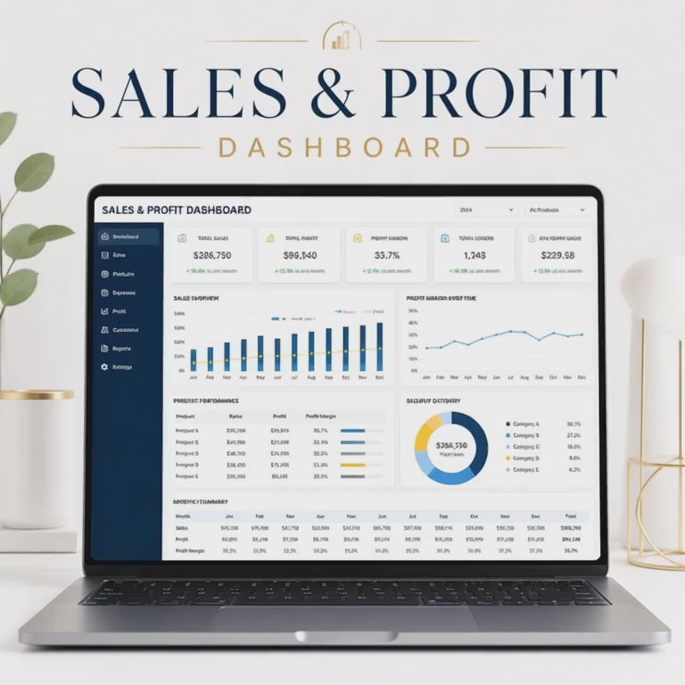 Sales and Profit Dashboard