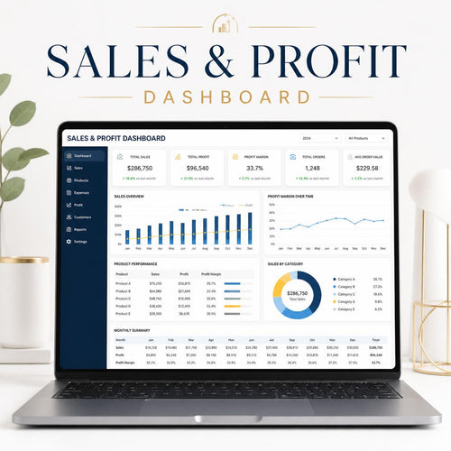 Sales and Profit Dashboard