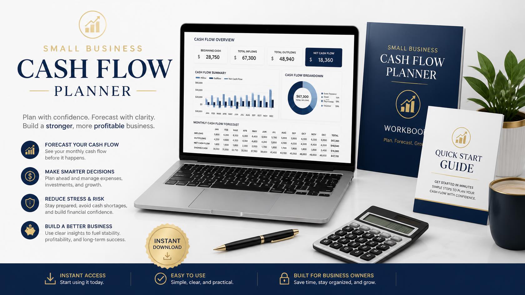 Small Business Cash Flow Planner